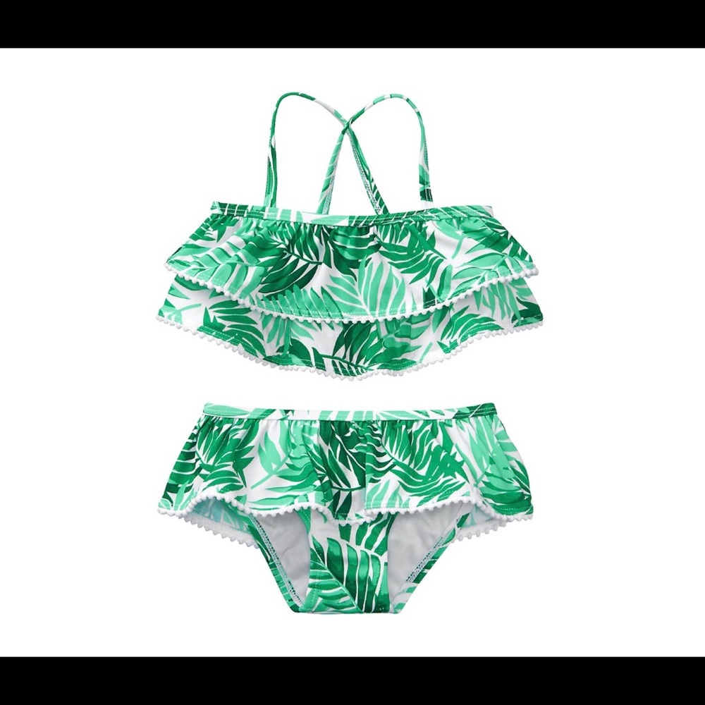 Beautiful palm swim suit. Today only $20!